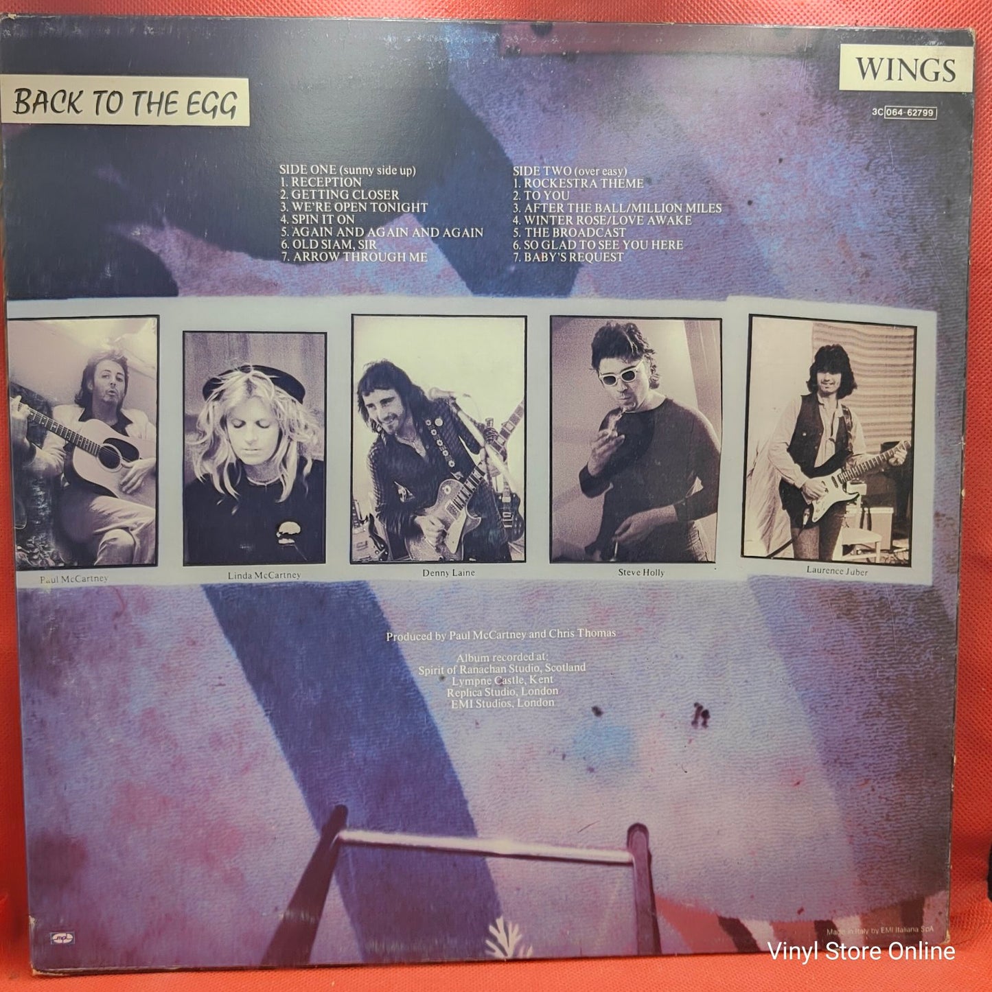 Wings (2) - Back To The Egg (LP, Album, No )