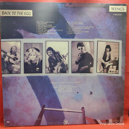 Wings (2) - Back To The Egg (LP, Album, No )