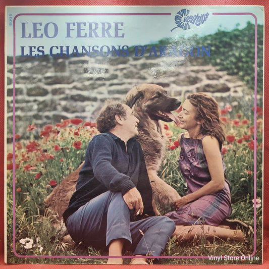 Leo Ferre - Les Chansons D'Aragon (LP, Album, RE, Gat)
