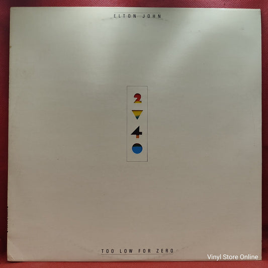 Elton John - Too Low For Zero (LP, Album)