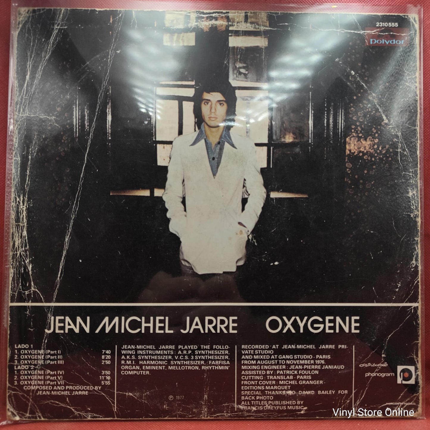 Jean Michel Jarre - Oxygene (LP, Album)
