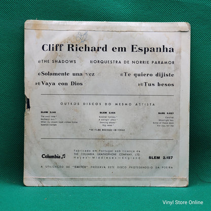 Cliff Richard Con The Shadows - Cliff En España (7", EP)