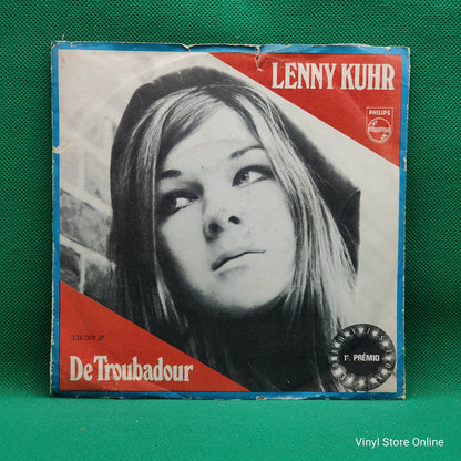 Lenny Kuhr - De Troubadour (7", Single, Mono)
