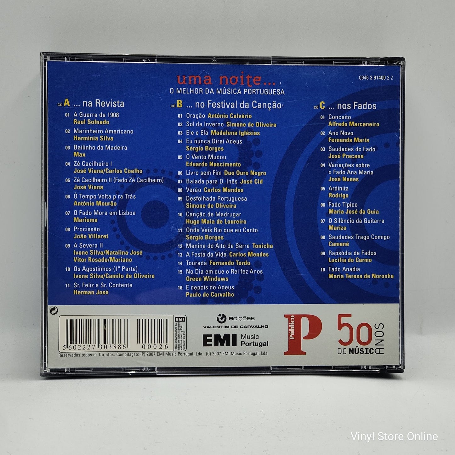 Various - Uma Noite... (O Melhor Da Música Portuguesa) (3xCD, Comp)