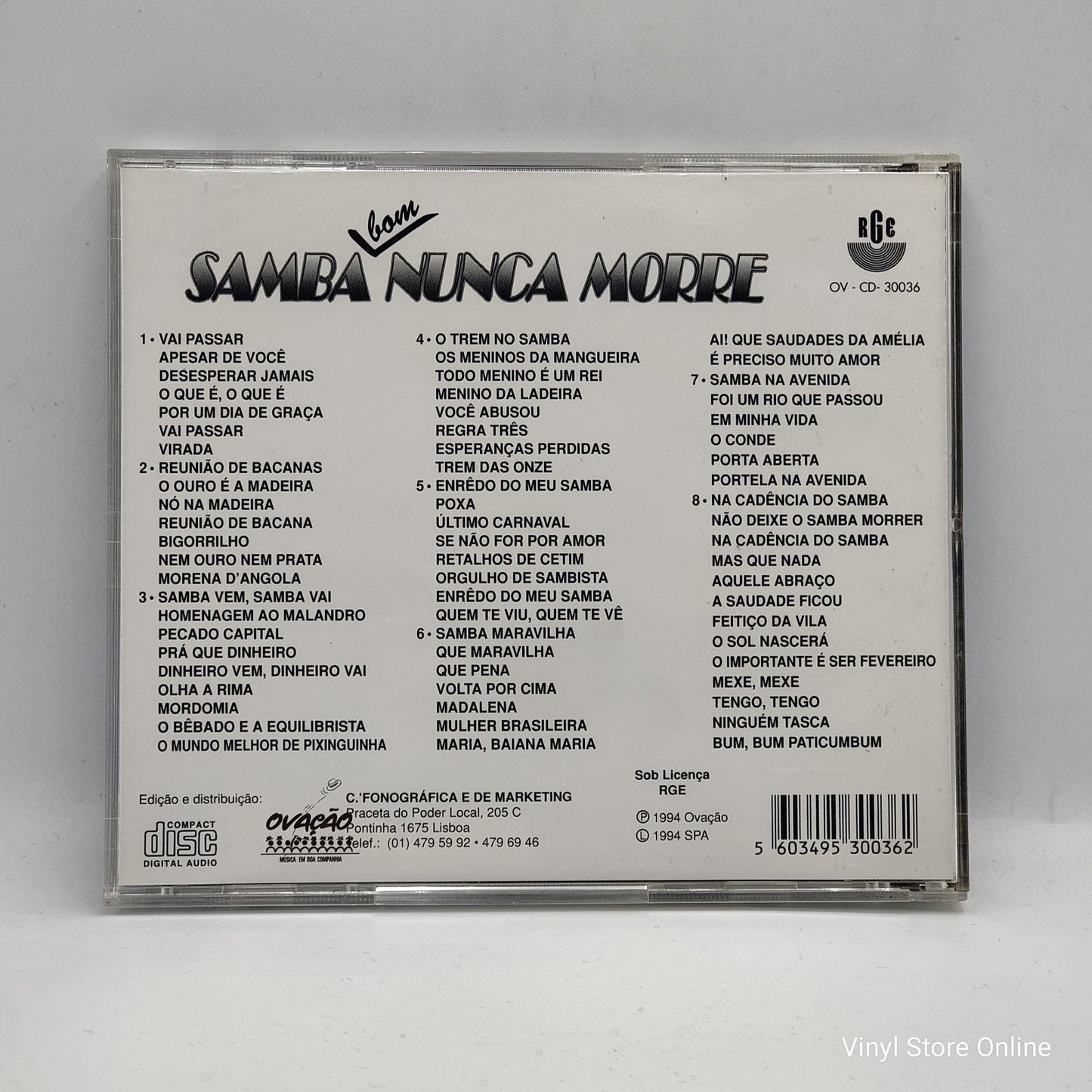 Various - Samba Bom Nunca Morre (CD, Comp)