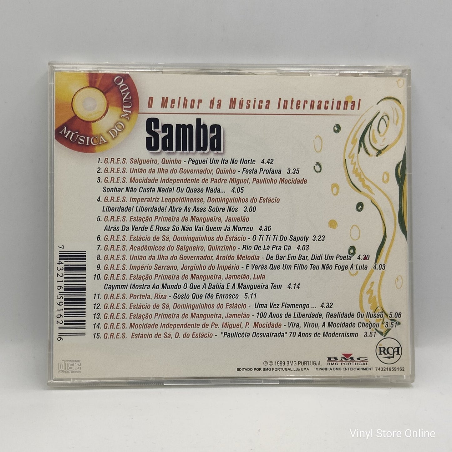 Varios - Melhor Da Música Internacional Samba (CD, Comp)