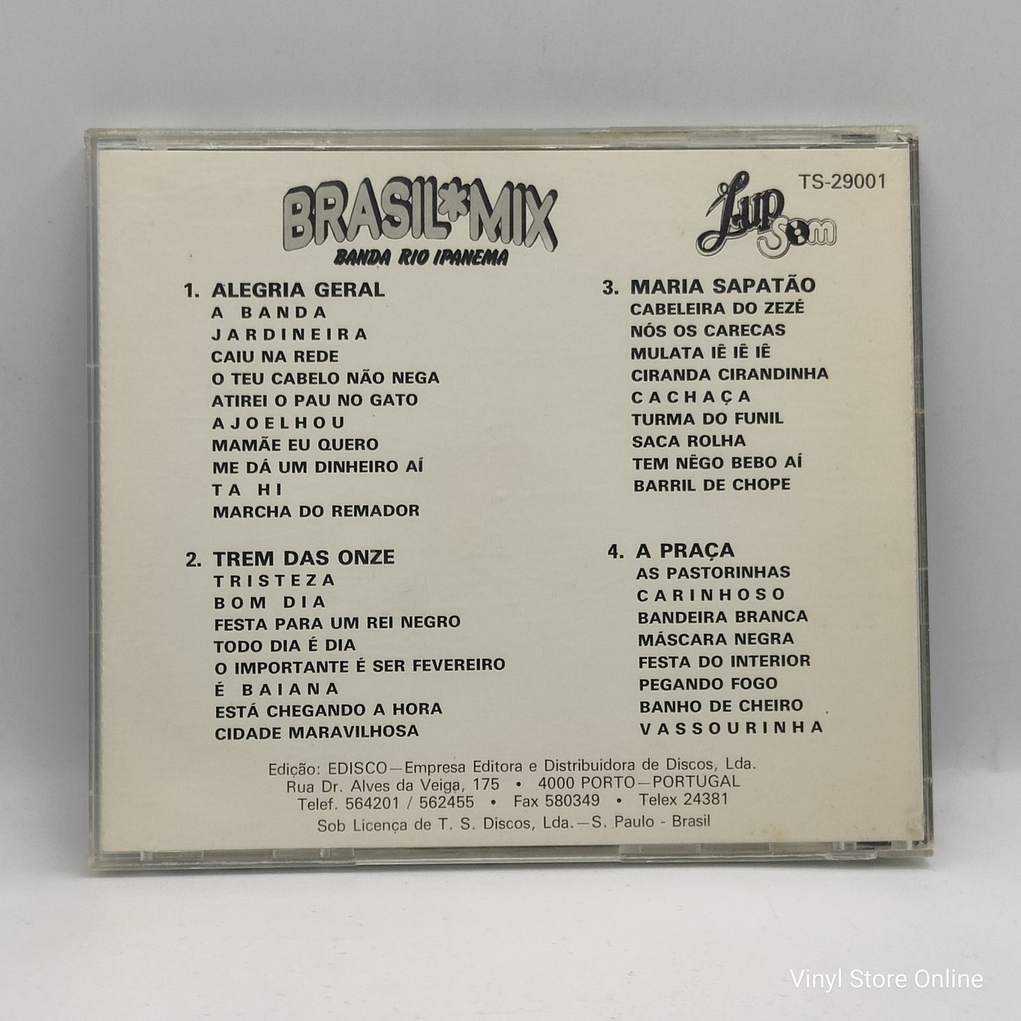 Banda Rio Ipanema - Brasil Mix (CD, Comp)
