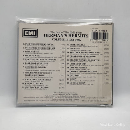 Herman's Hermits - The Best Of The EMI Years (Volume 1: 1964 - 1966) (CD, Comp, RM)