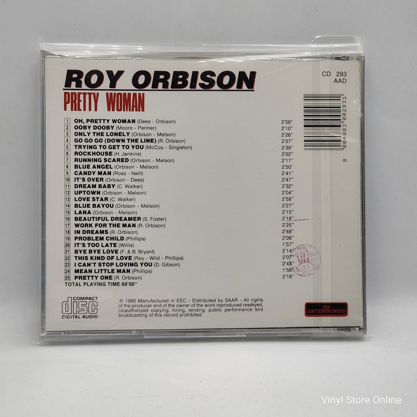 Roy Orbison - Pretty Woman (CD, Comp)