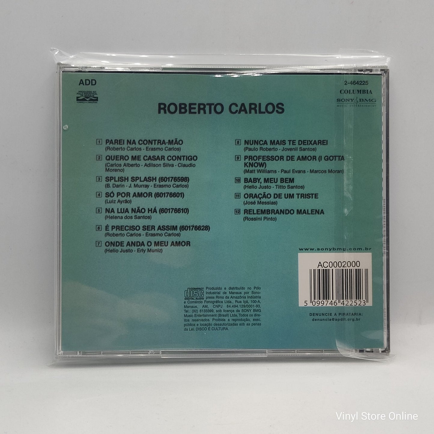 Robero Carlos - Splish Splash (CD, Album)