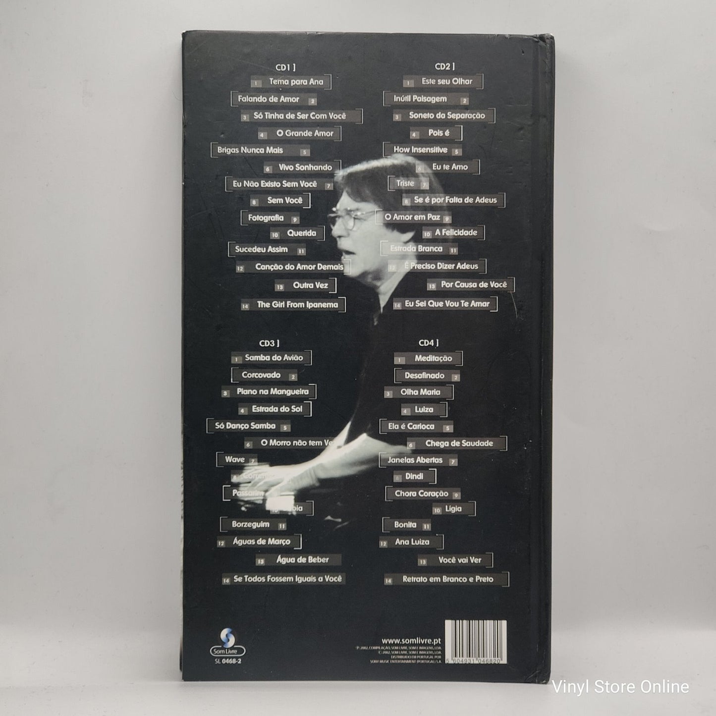 Tom Jobim - Todos Os Amores De Tom Jobim (4xCD, Comp)