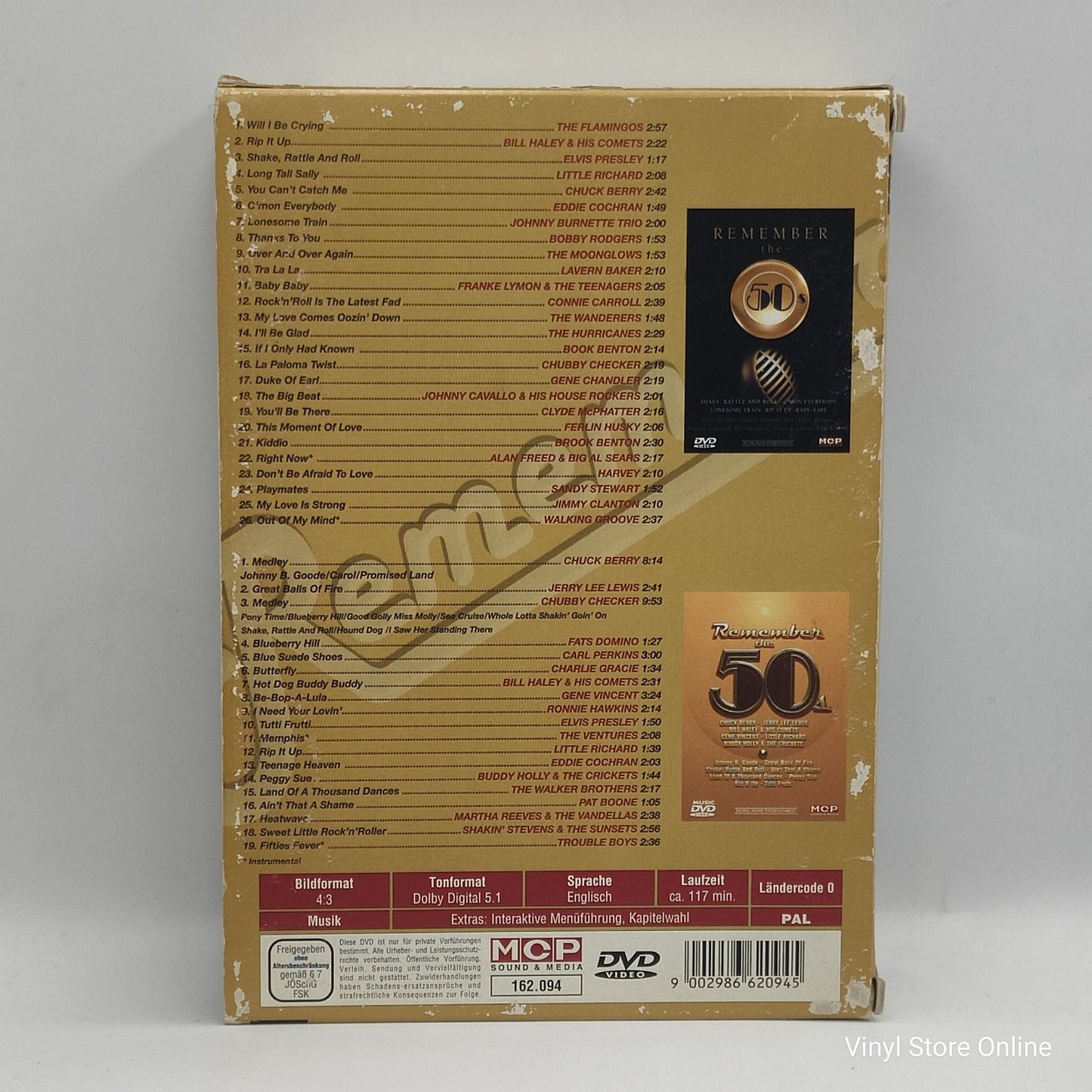 Various - Remember The 50's (2xDVD, Comp, Box)