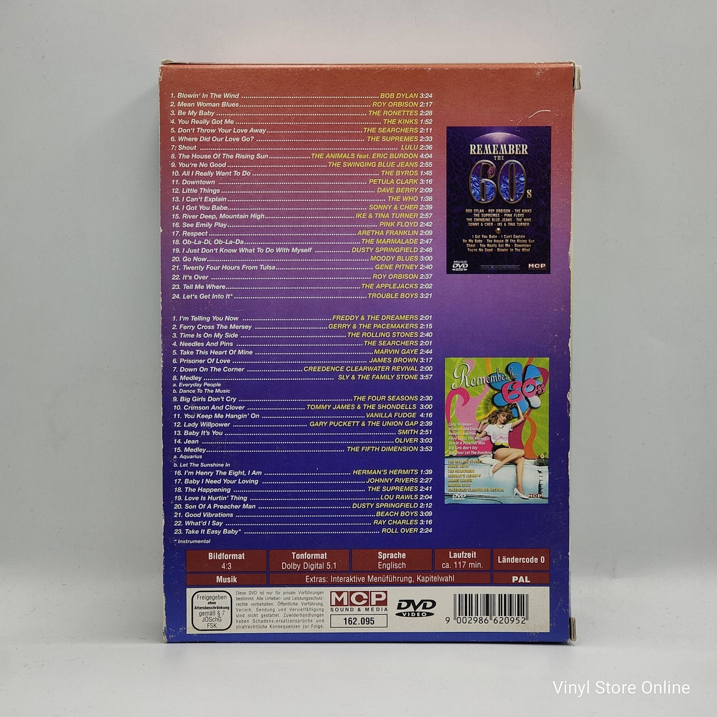Various - Remember The 60's (2xDVD-V, PAL + Box, Comp, Unofficial)