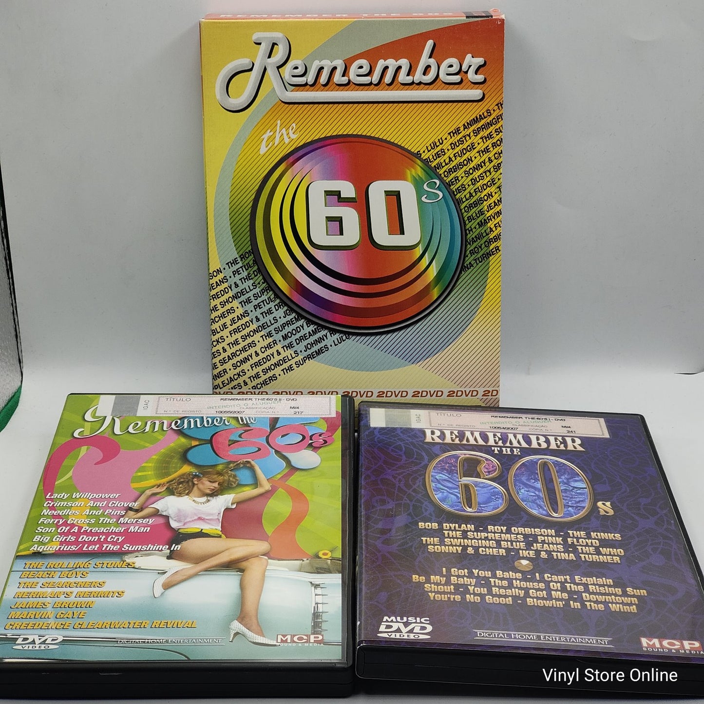 Various - Remember The 60's (2xDVD-V, PAL + Box, Comp, Unofficial)
