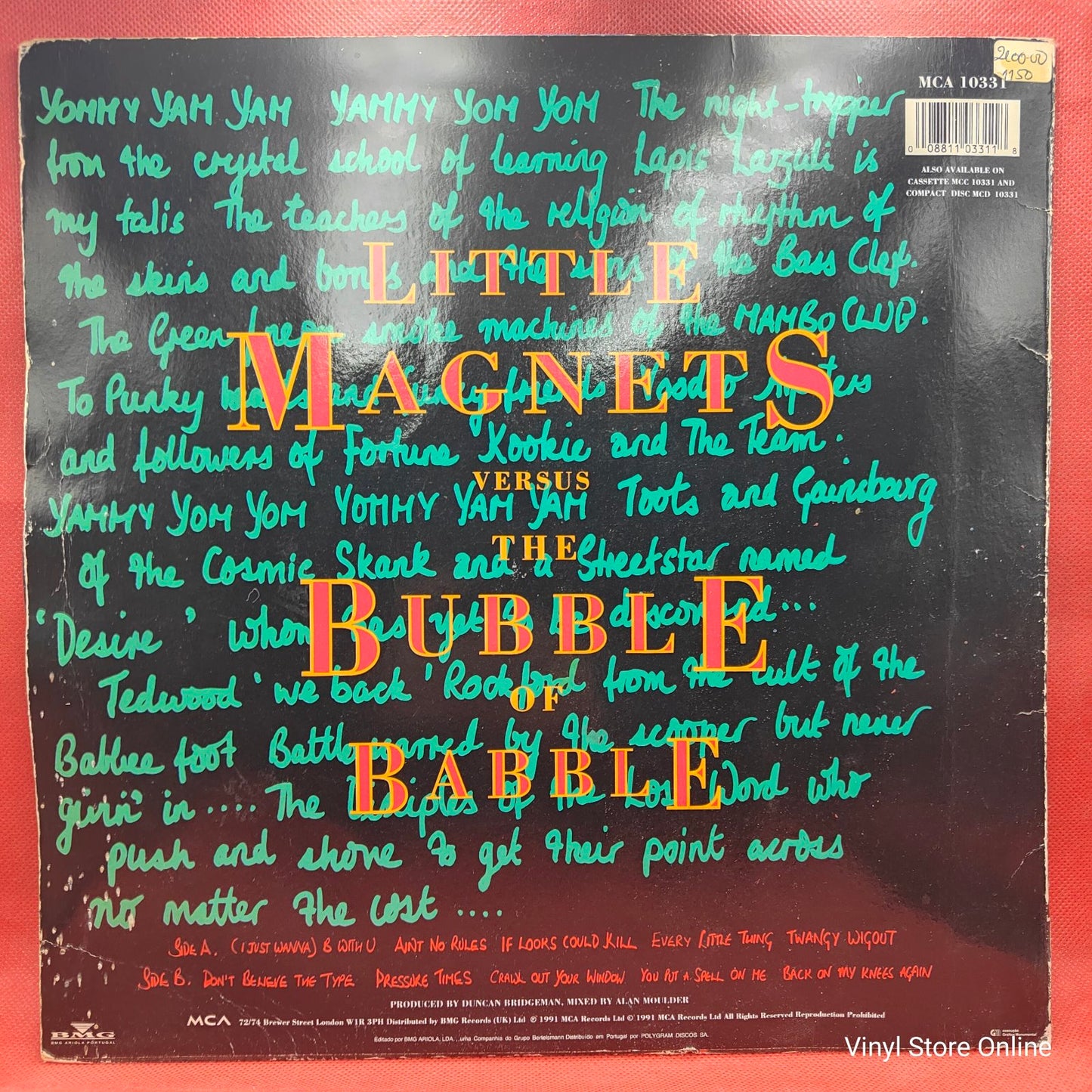 Transvision Vamp - Little Magnets Versus The Bubble Of Babble (LP, Album)