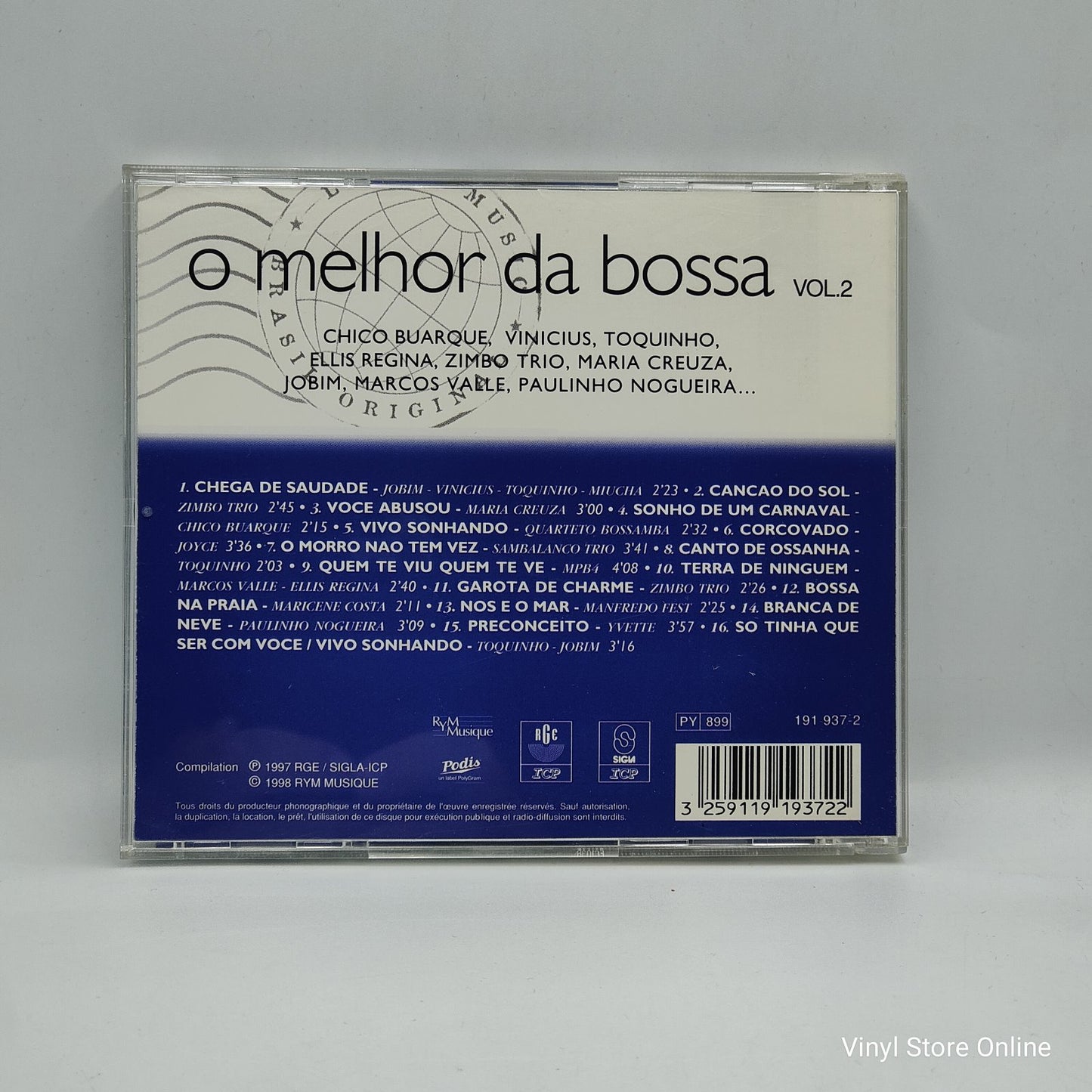 Varios - O Melhor Da Bossa Vol.2 (CD)