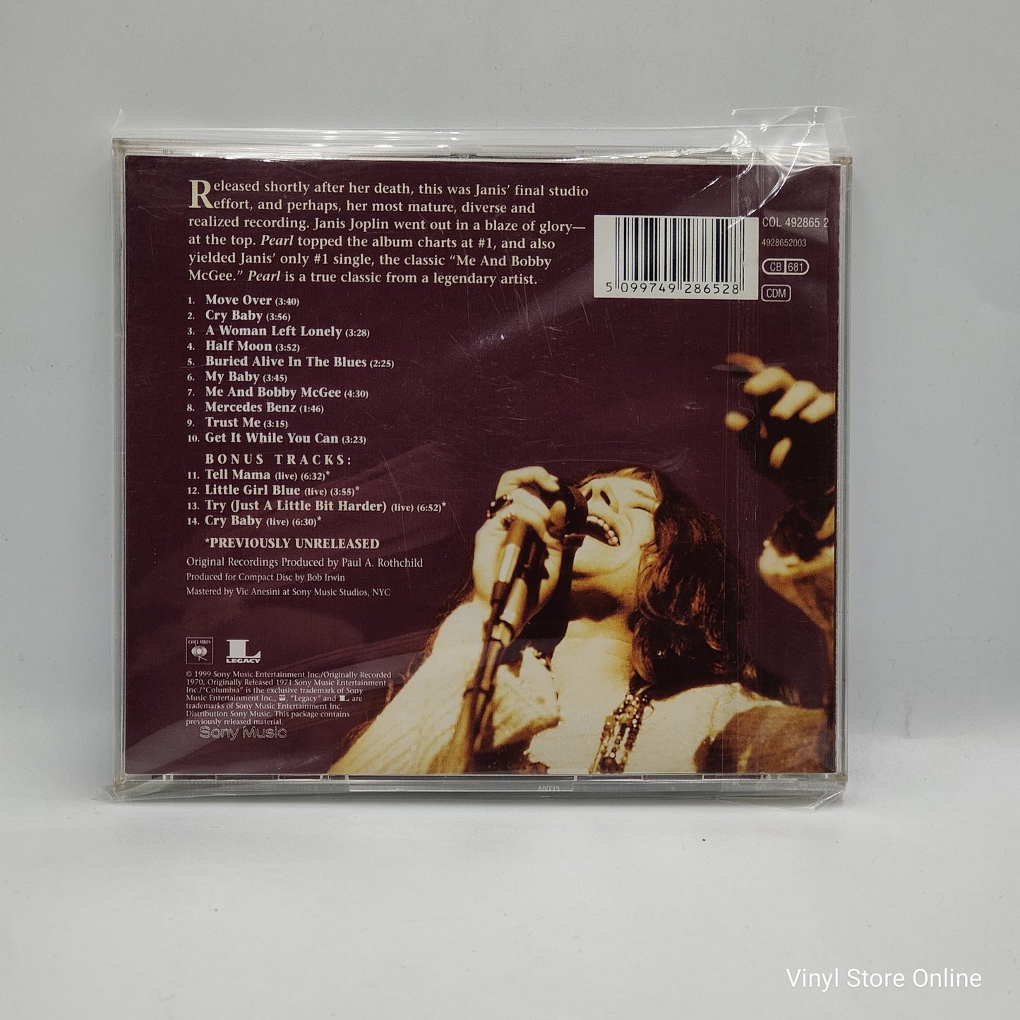 Janis Joplin - Pearl (CD)