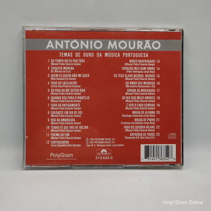 António Mourão - Temas De Ouro Da Música Portuguesa (CD)