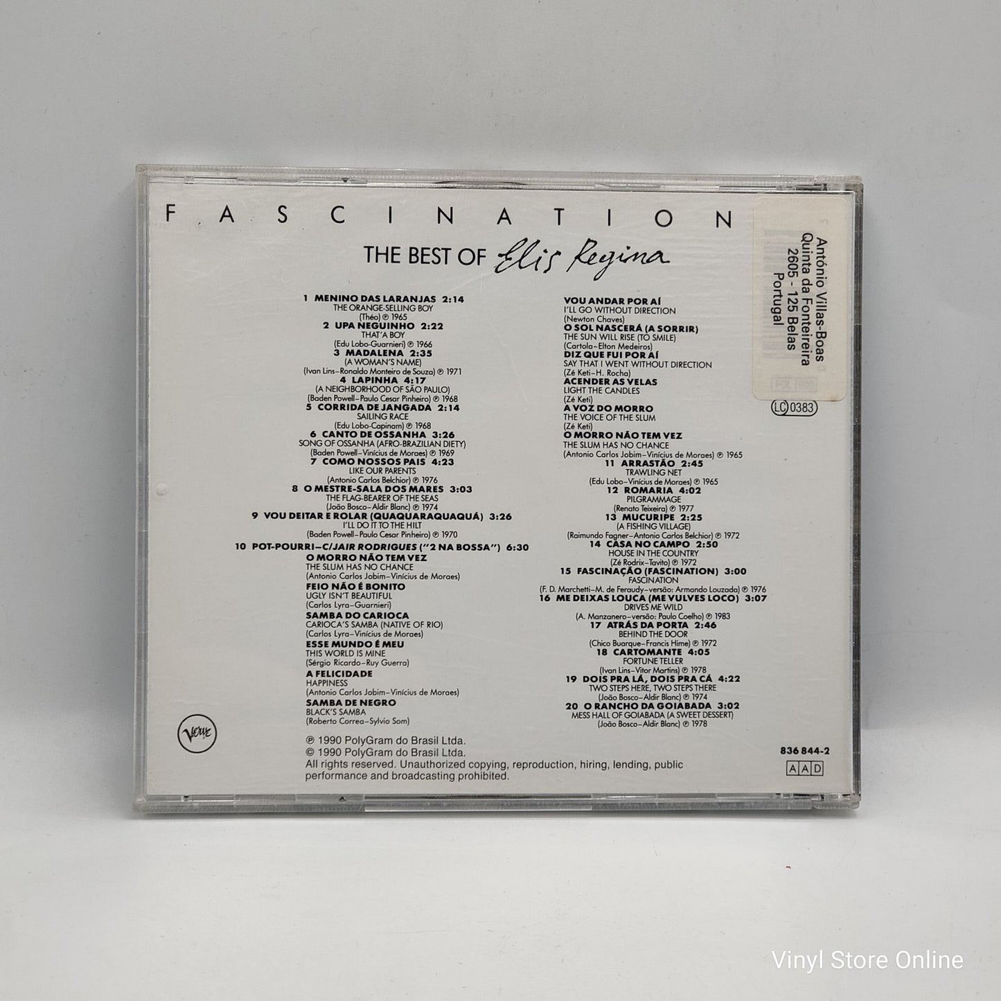 Elis Regina - Fascination - The Best of Elis Regina (CD)