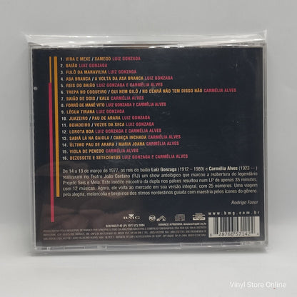 Luiz Gonzaga & Carmélia Alves - Espetáculo Das Seis E Meia (CD)