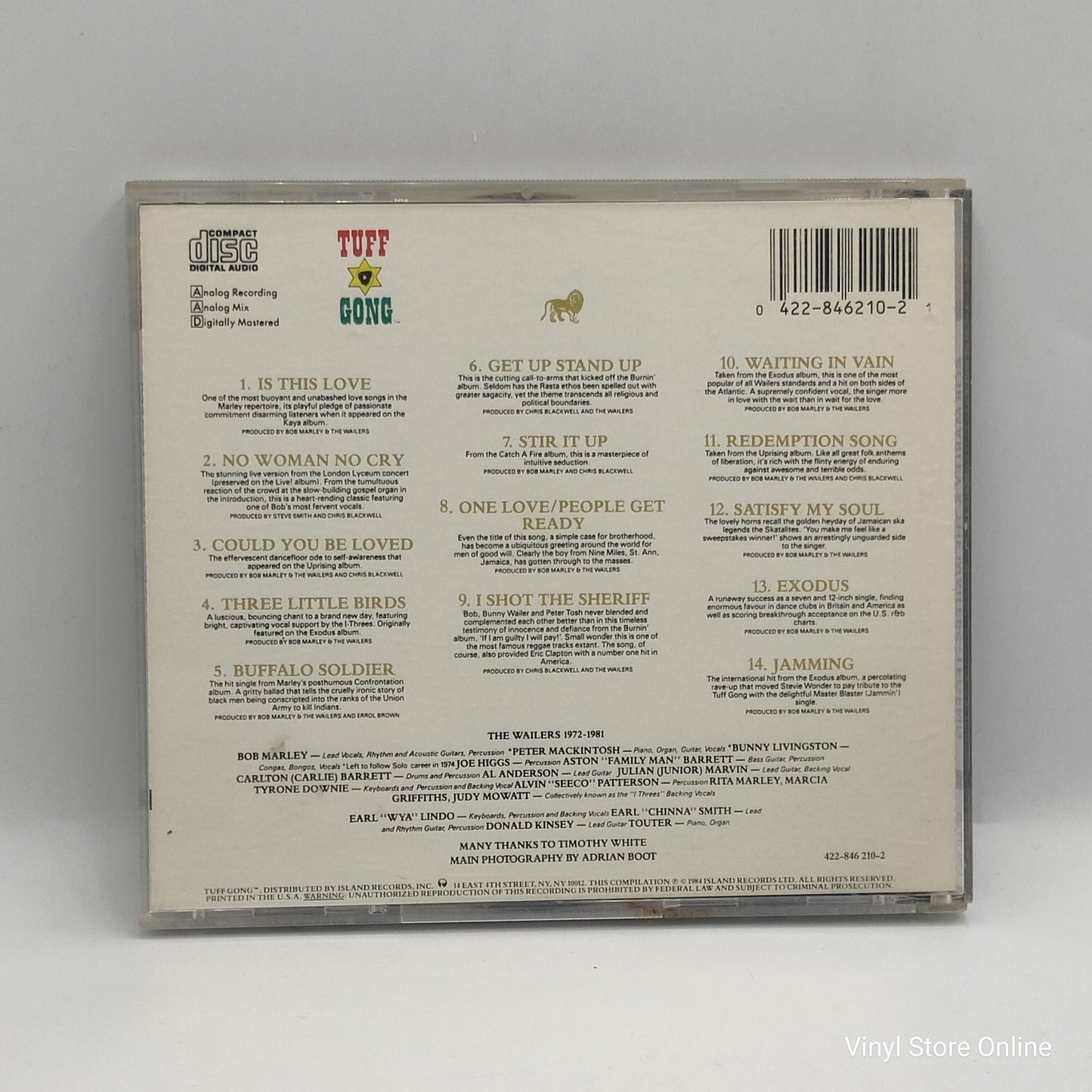 Bob Marley & The Wailers - Legend - The Best Of Bob Marley & The Wailers (CD)