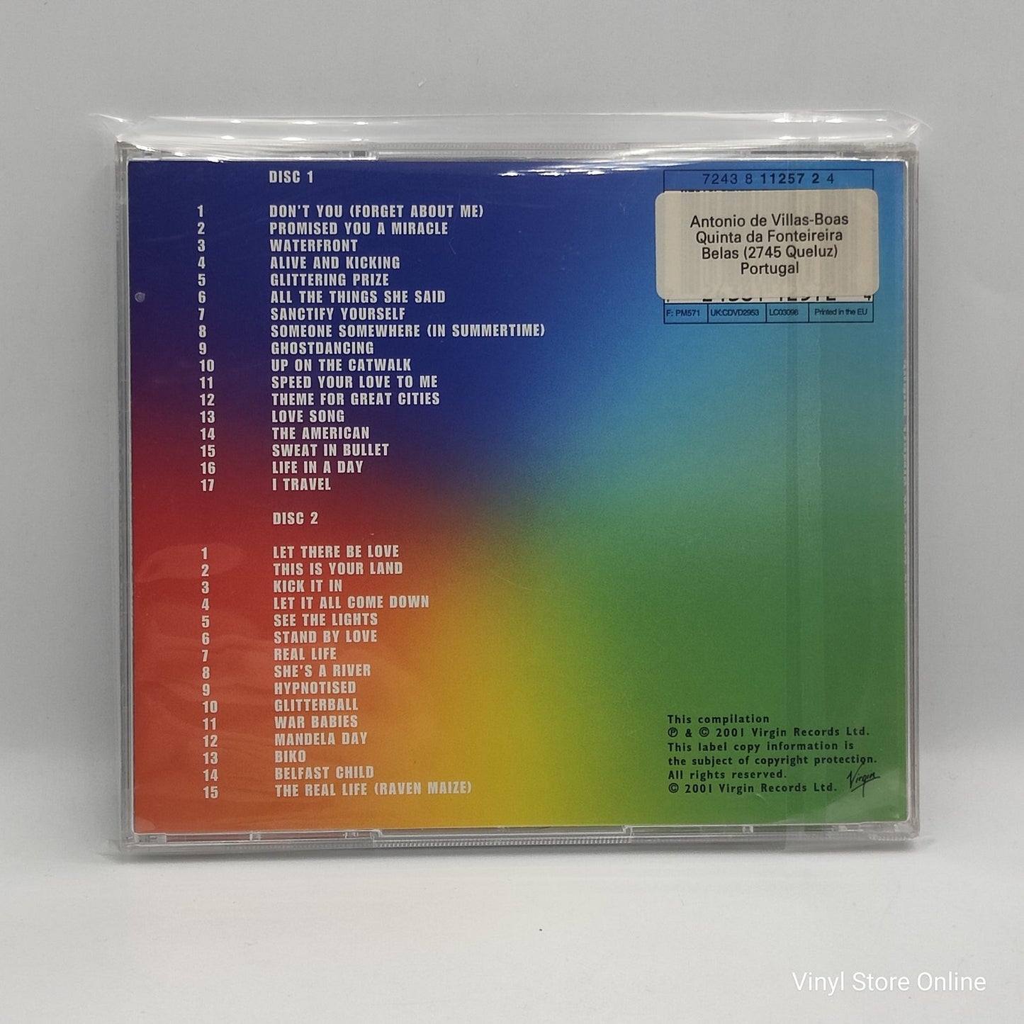 Simple Minds - The Best Of Simple Minds (2xCD)