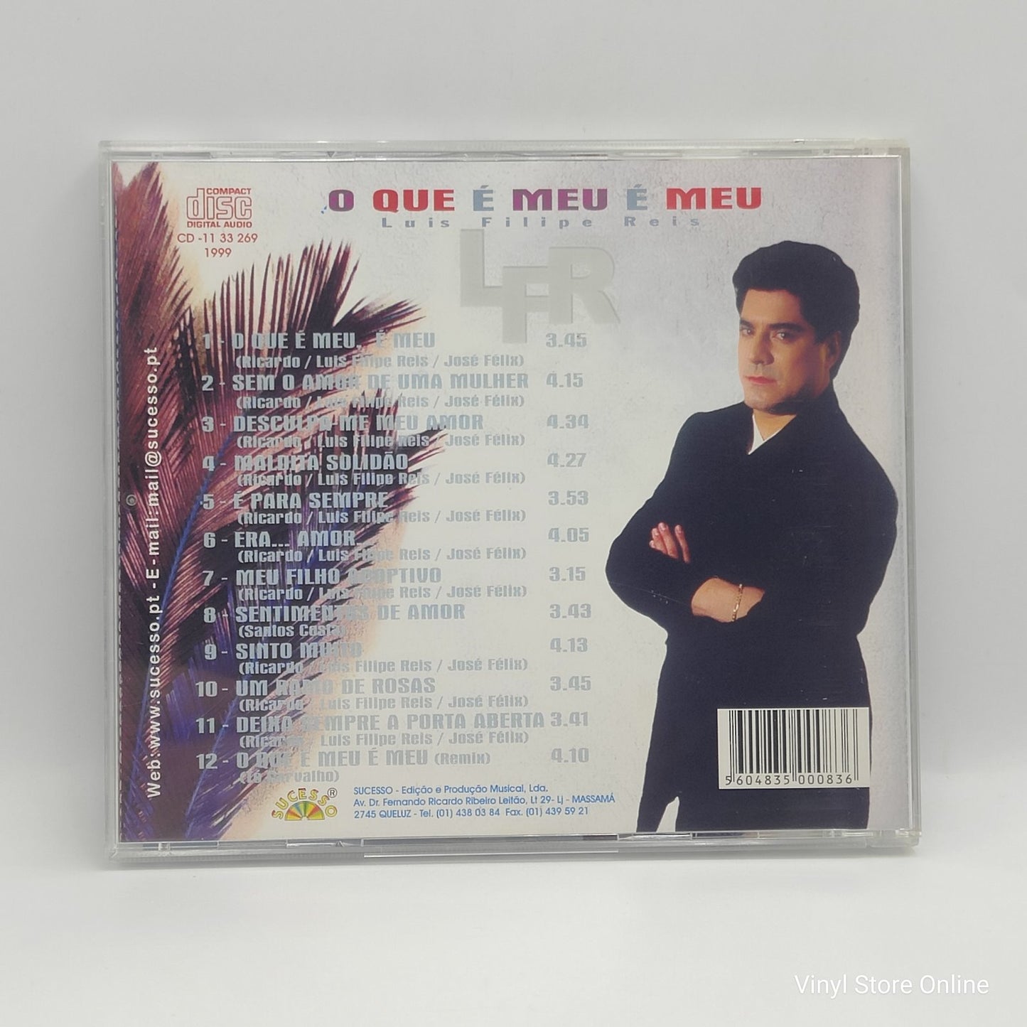 Luis Filipe Reis - O Que é Meu é Meu (CD)