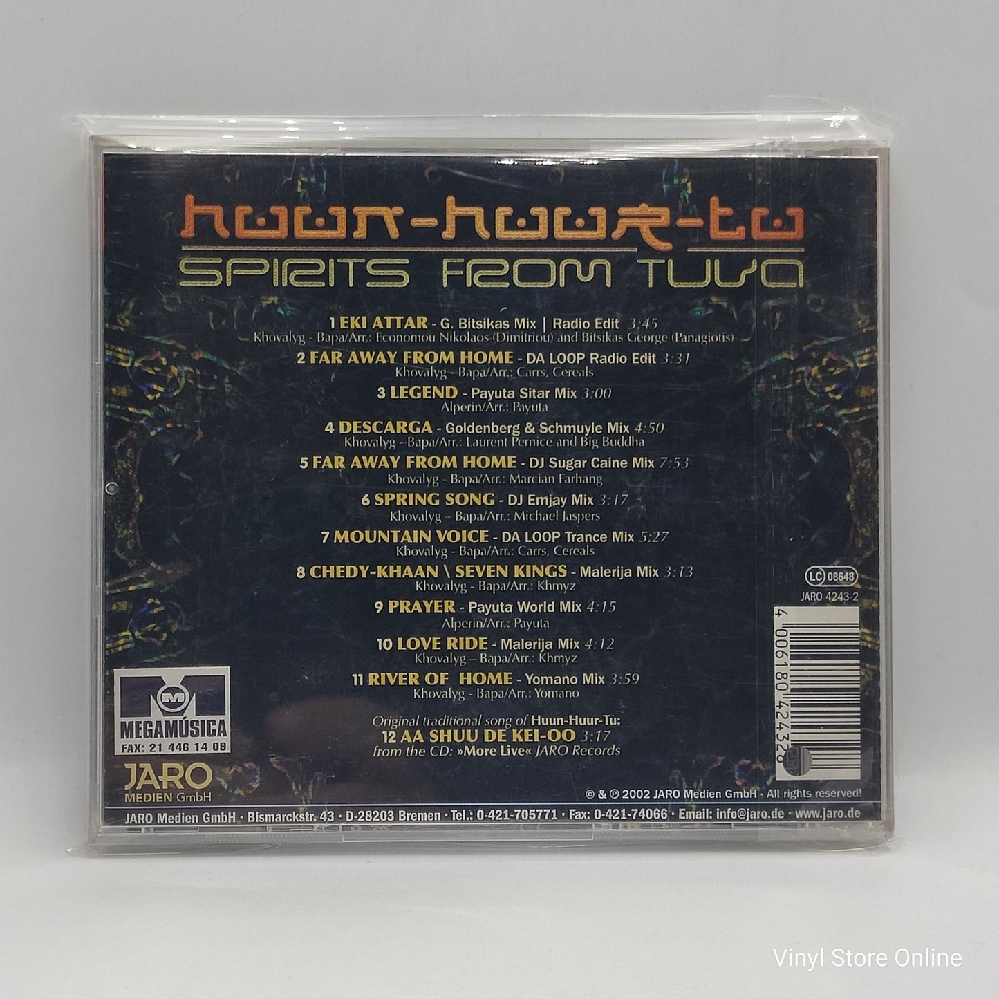 Huun-Huur-Tu - Spirits From Tuva (CD)