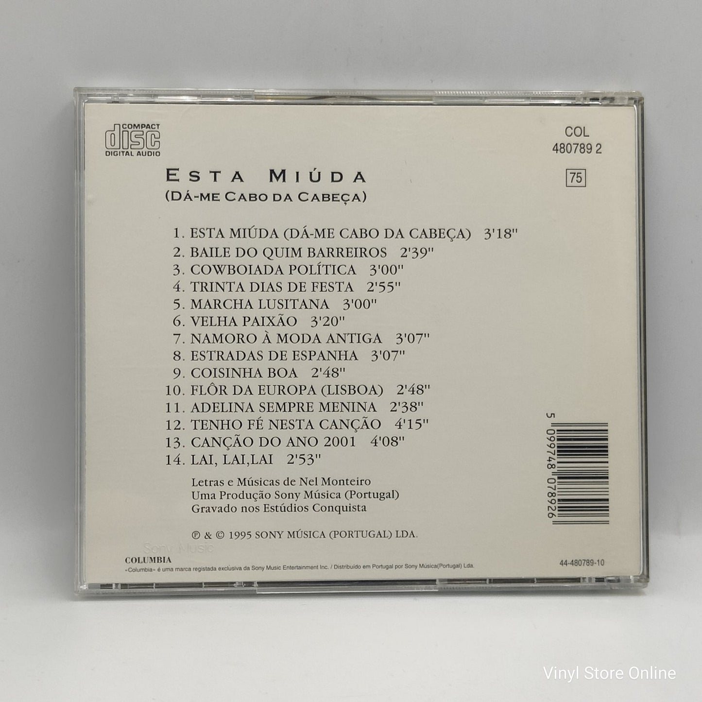 Nel Monteiro - Esta Miúda (Dá-me Cabo Da Cabeça) (CD)
