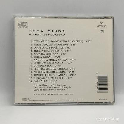 Nel Monteiro - Esta Miúda (Dá-me Cabo Da Cabeça) (CD)