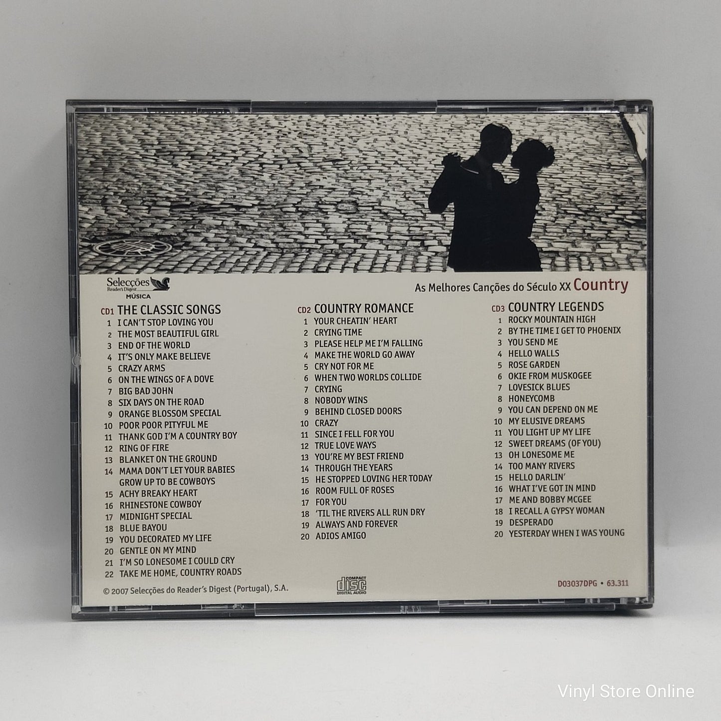 Varios - As Melhores Canções Do Seculo XX - Country (CD)