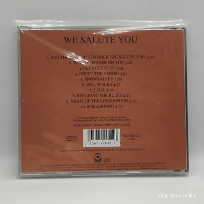 AC/DC - For Those About To Rock We Salute You (CD)