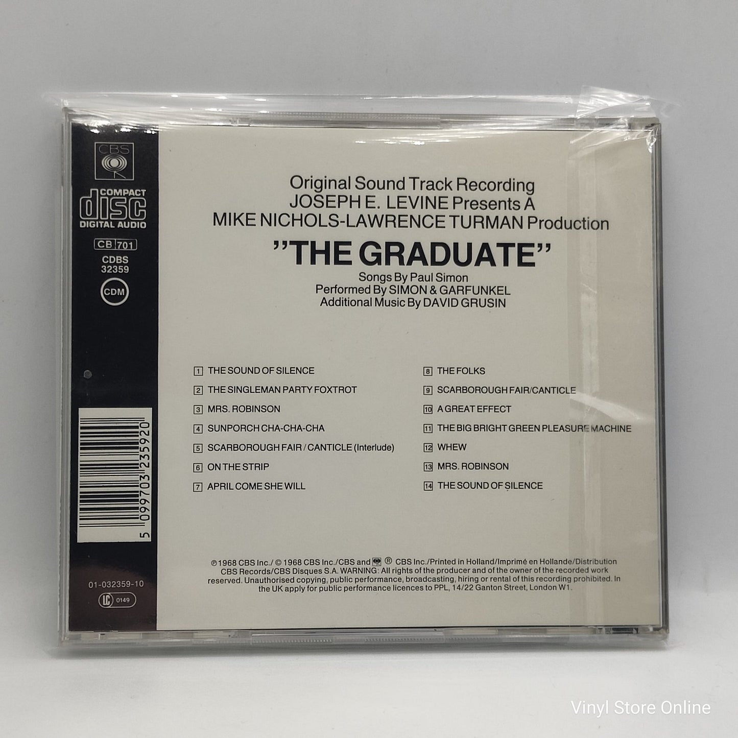 Paul Simon, Simon & Garfunkel, David Grusin - The Graduate (OST) (CD)