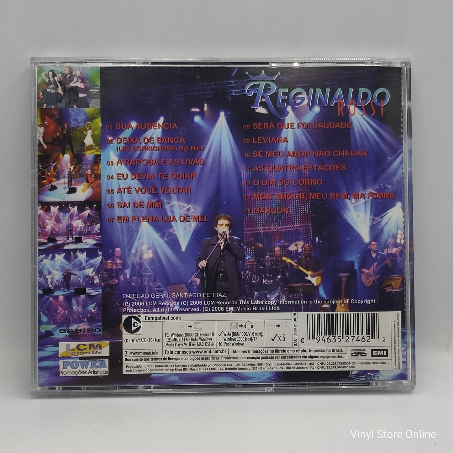 Reginaldo Rossi - Ao Vivo (CD)