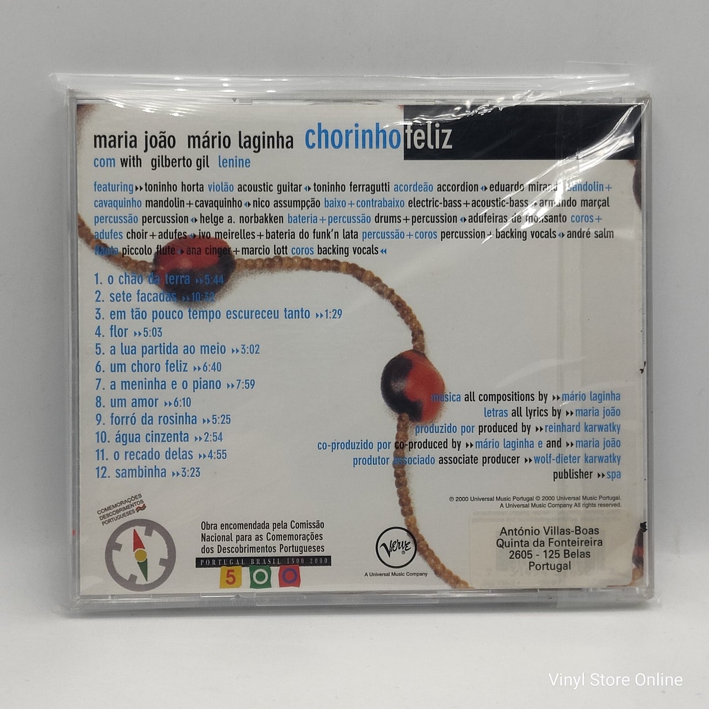 Maria João & Mário Laginha - Chorinho Feliz (CD)