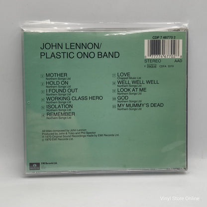 John Lennon / Plastic Ono Band - John Lennon / Plastic Ono Band (CD)