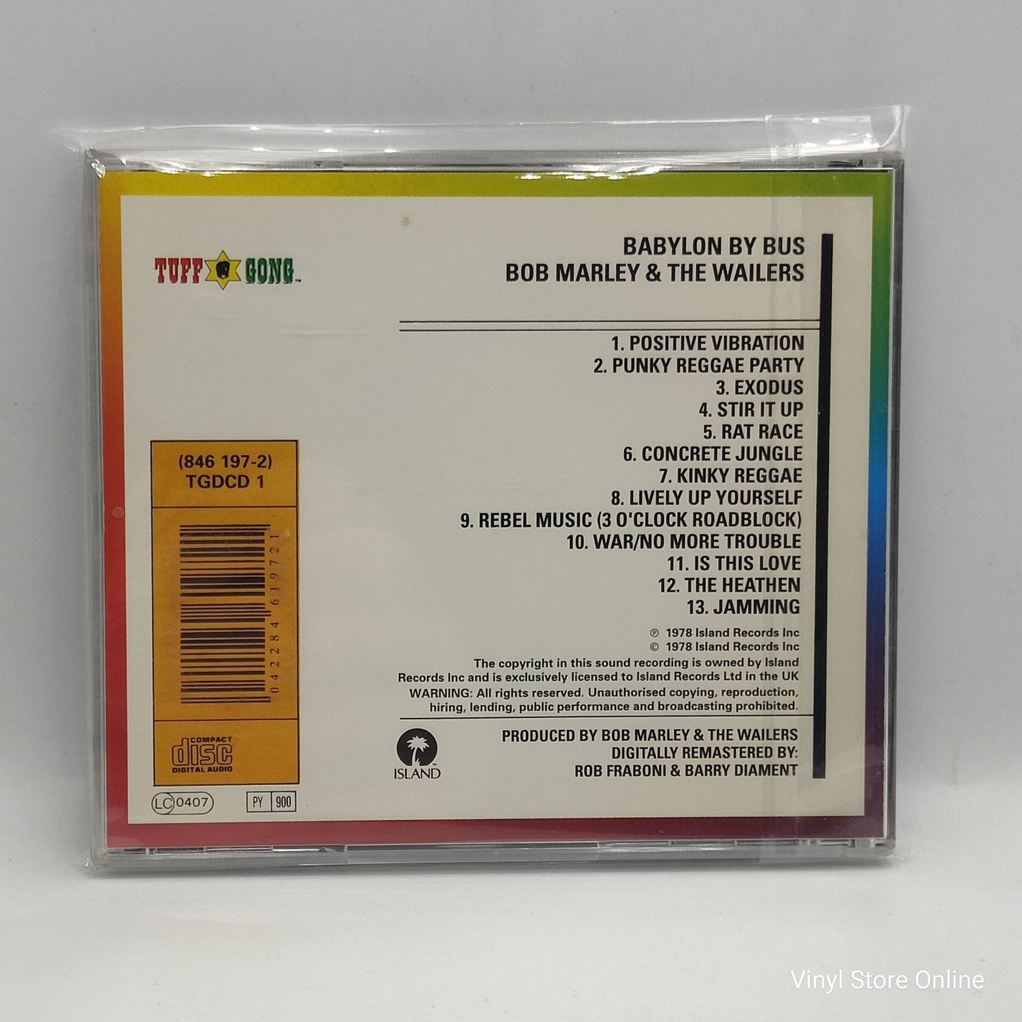 Bob Marley & The Wailers - Babylon By Bus (CD)