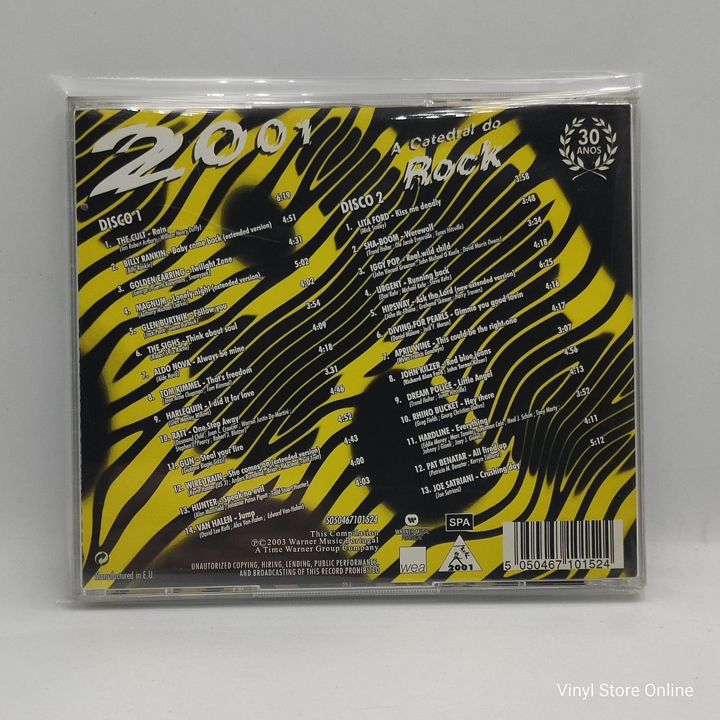 Various - 2001 A Catedral Do Rock 30 Anos (2xCD)