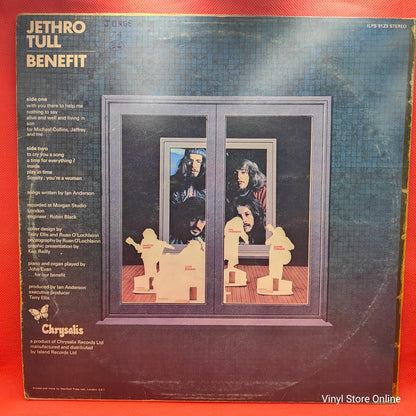 Jethro Tull - Benefit (LP, Album, RE, Pin)