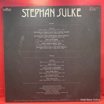 Stephan Sulke - Stephan Sulke (EP)