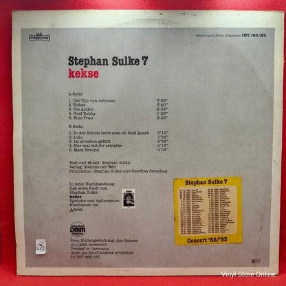 Stephan Sulke - Stephan Sulke 7 - Kekse (LP)