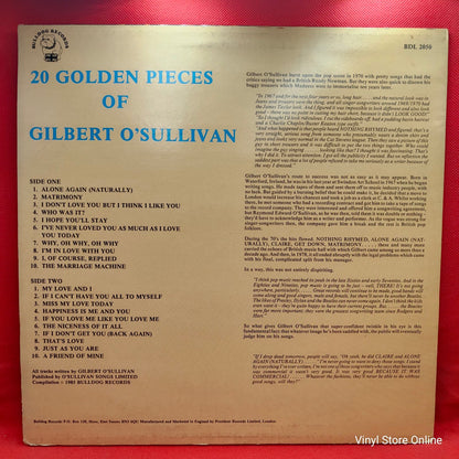 Gilbert O'Sullivan - 20 Golden Pieces Of Gilbert O'Sullivan (LP)