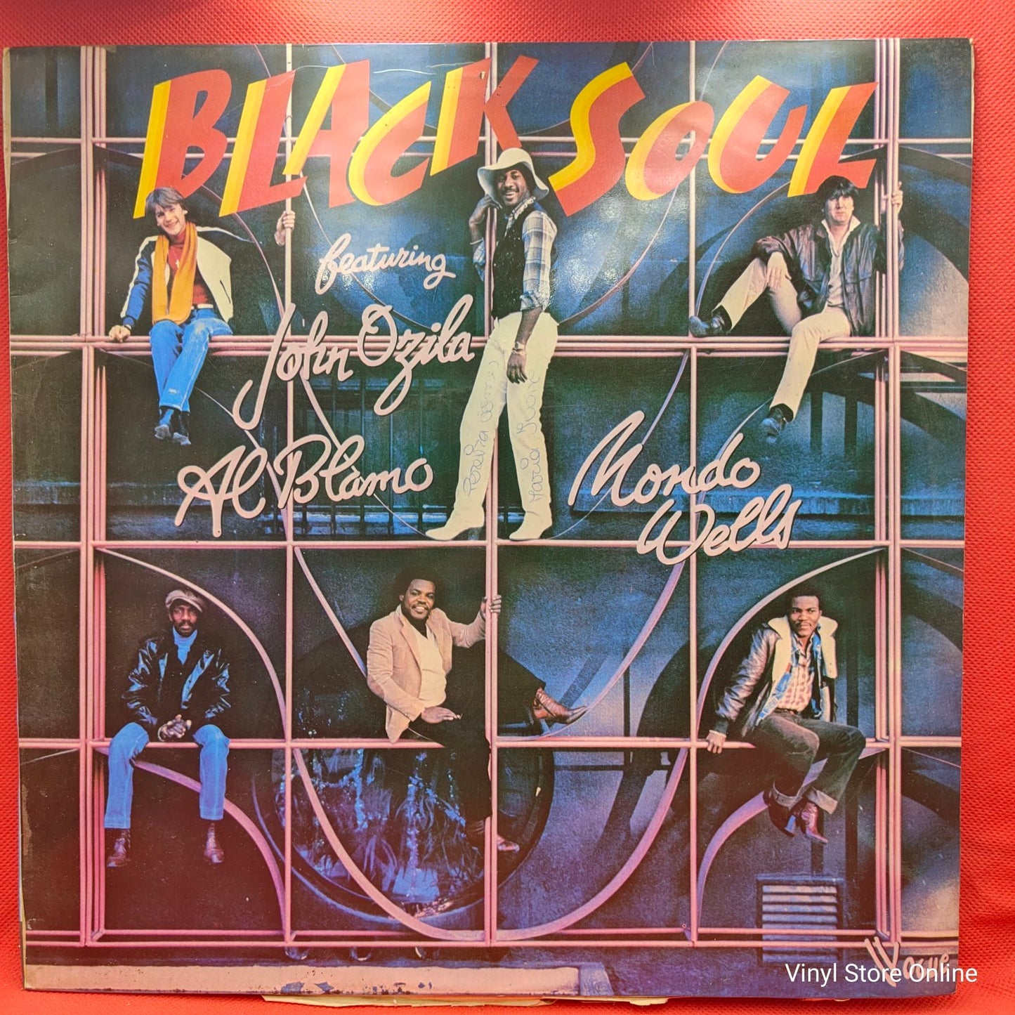 Black Soul (2) Featuring John Ozila, Al Blamo, Mondo Wells - Black Soul (LP)