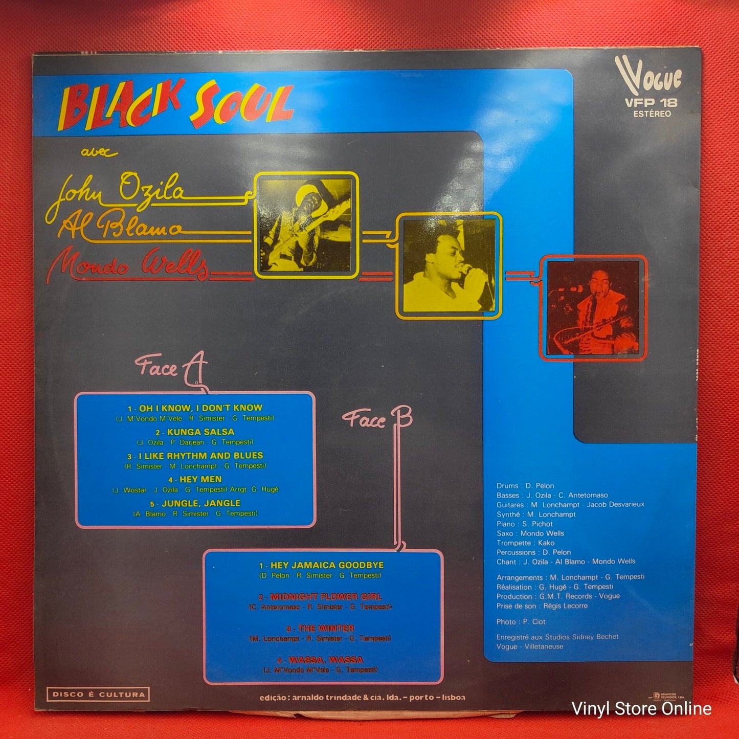 Black Soul (2) Featuring John Ozila, Al Blamo, Mondo Wells - Black Soul (LP)