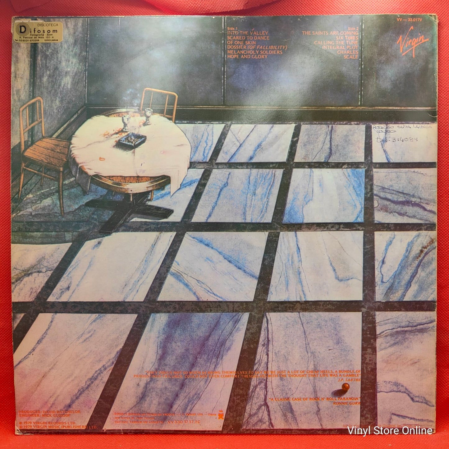 Skids - Scared To Dance (LP)
