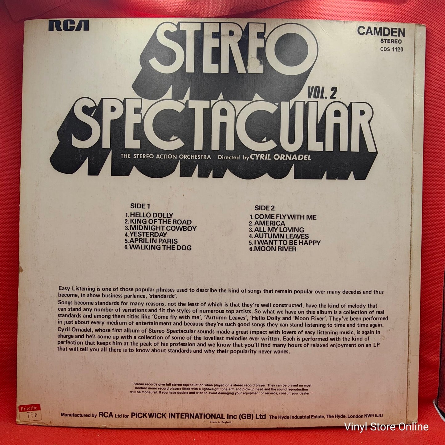 The Stereo Action Orchestra - Stereo Spectacular Vol. 2 (LP)