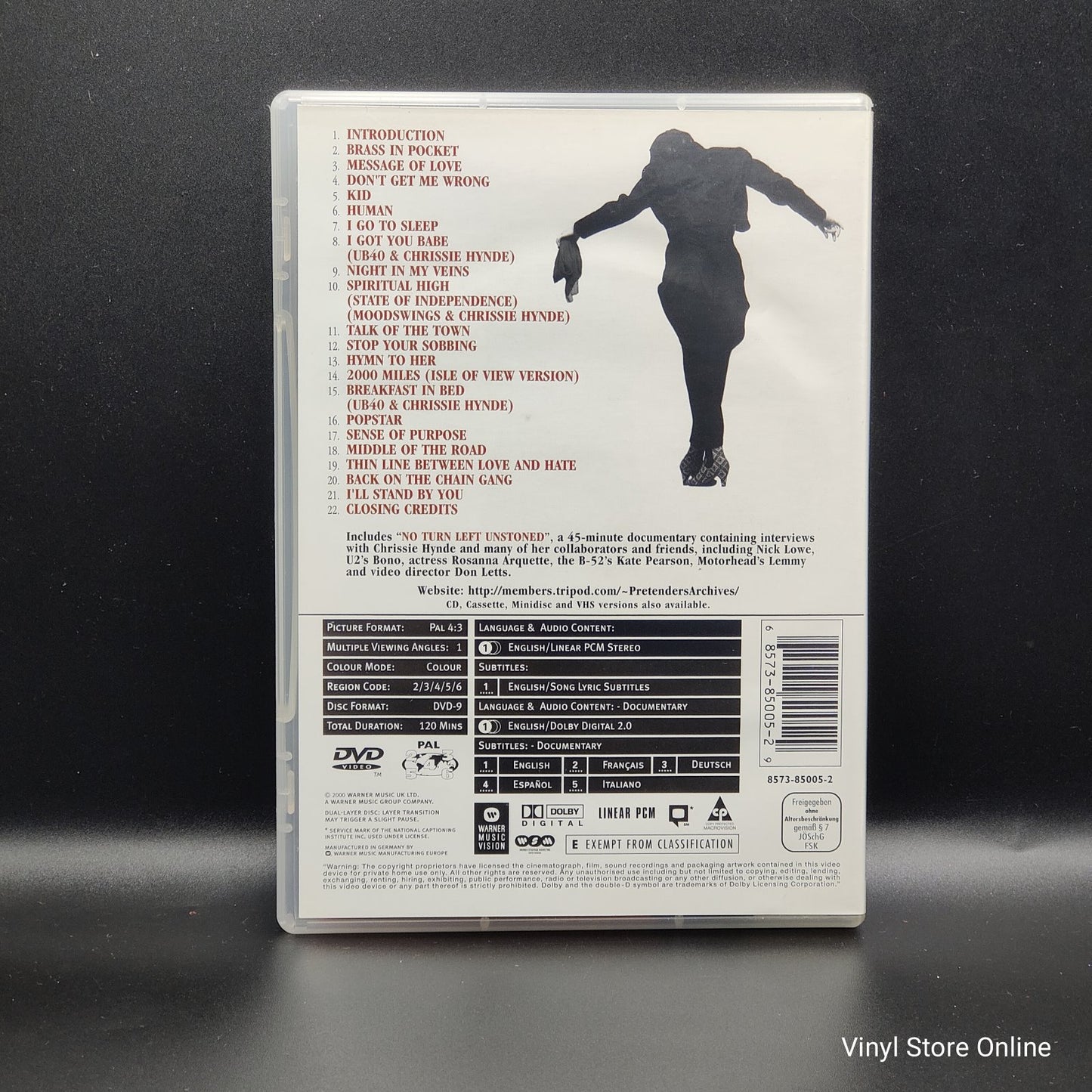 The Pretenders - Greatest Hits (DVD Música)