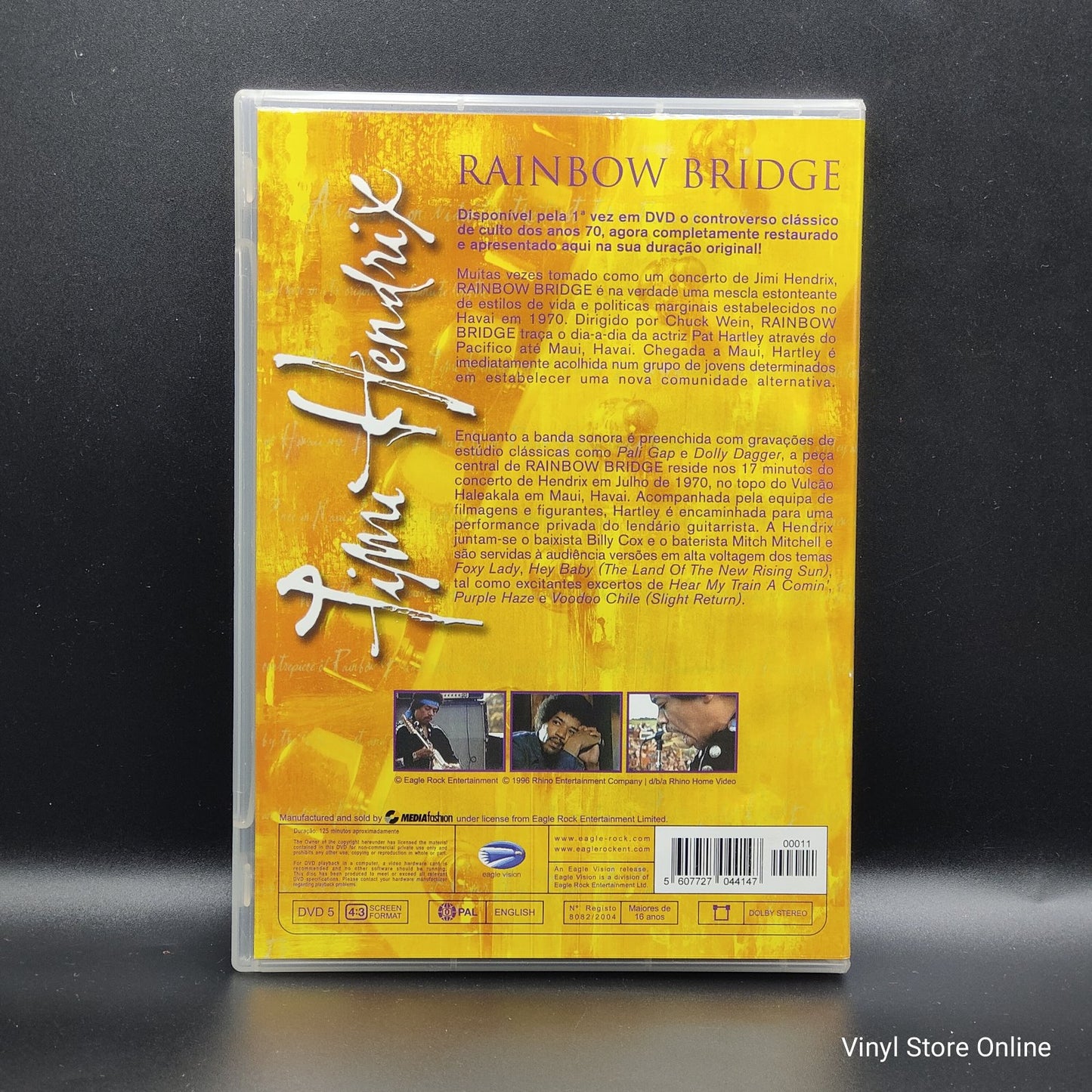 Jimi Hendrix - Rainbow Bridge (DVD Música)