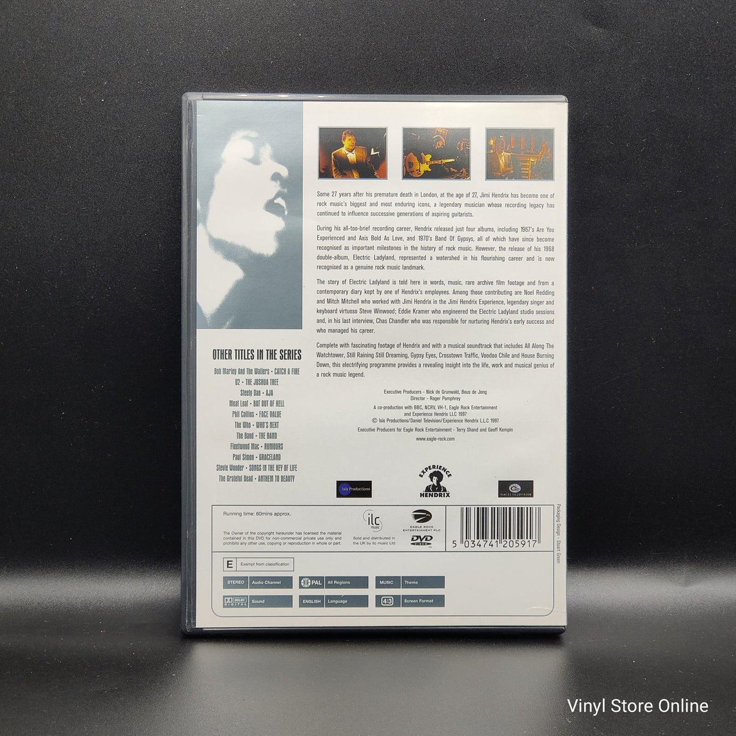 The Jimi Hendrix Experience - Electric Ladyland (DVD Música)