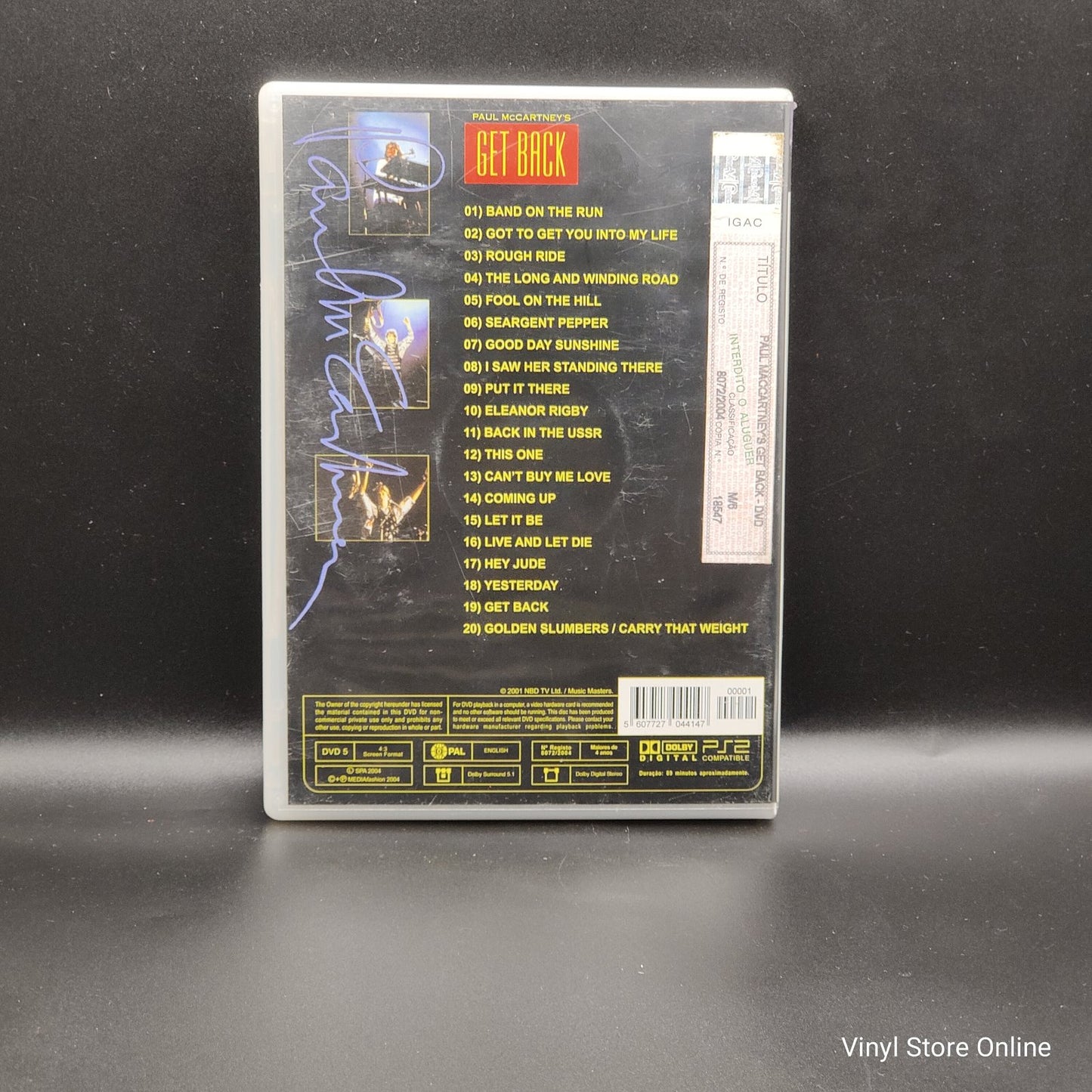 Paul McCartney - Paul McCartney’s Get Back (DVD Música)